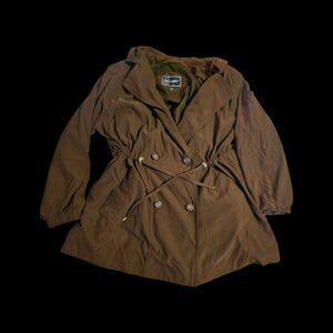 Gallery Chocolate Brown Pea Coat for Women